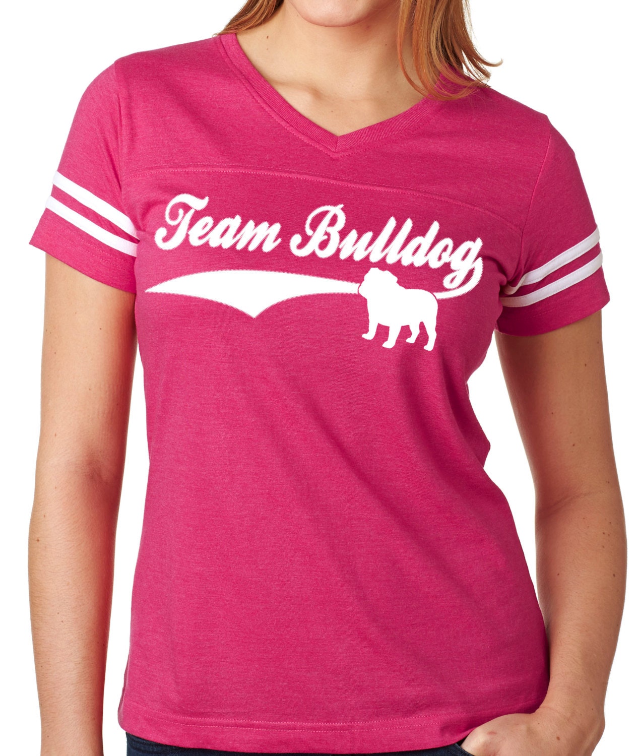 Team Bulldog Women's Bulldog Shirt Football Jersey Bulldog