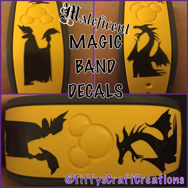 Magic Band Vinyl Decals Maleficent FREE by ...