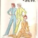 Kwik Sew 868 Pattern: Ladies’ and Miss Junior Sleeper. Sizes XS, S, M, L.