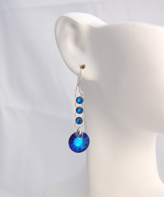 swarovski sun earrings