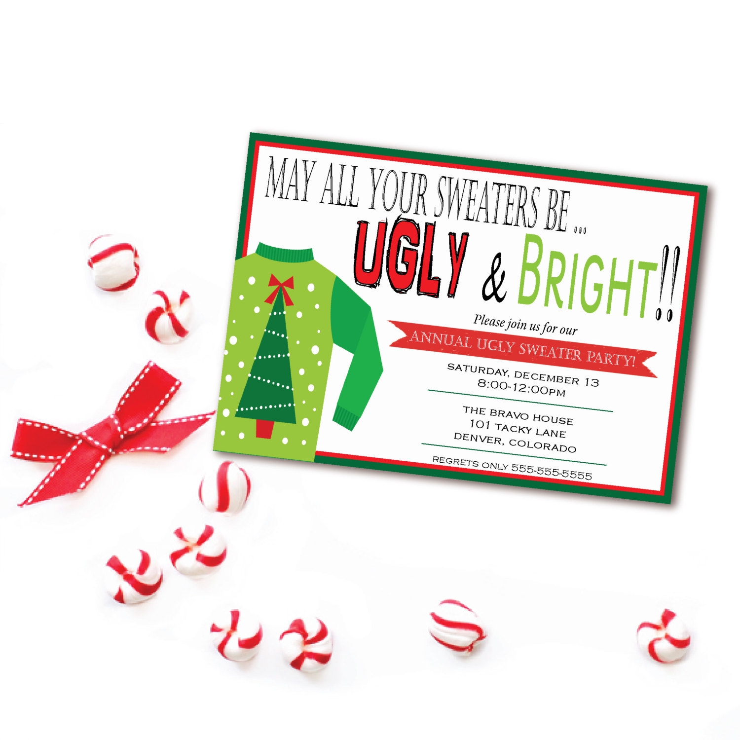 christmas party printable invitations