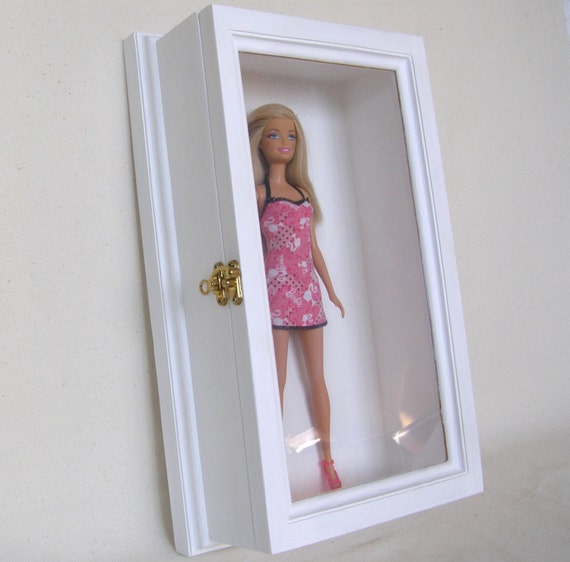 Items similar to White Display box for 12 Inch doll / 16 scale
