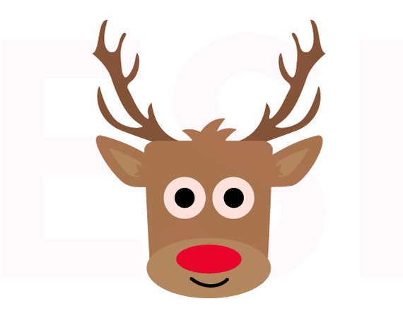 Reindeer SVG DXF EPS Christmas svg files Christmas cutting