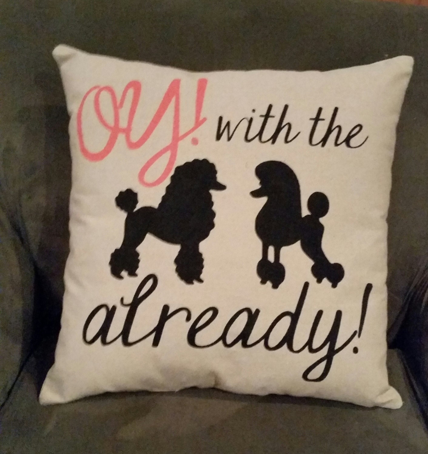Gilmore Girls OY with the poodles already by abbykatepillows