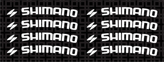shimano stickers bikes