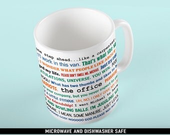 Coffee Mug The Office TV Show Funny Quotes Mug