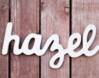 Shabby Chic Baby Name Sign - Nursery Decor - Shabby chic nursery