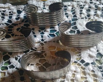 Italian Vintage Inox napkins holders