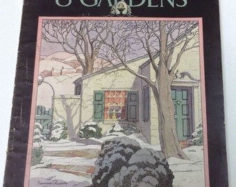 Better Homes and Gardens Magazine January 1930 Beautiful Great Ads Vintage