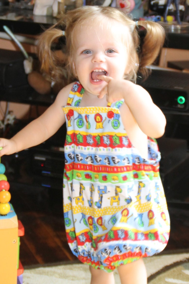 Summer sale Zoo animal baby romper infant clothing