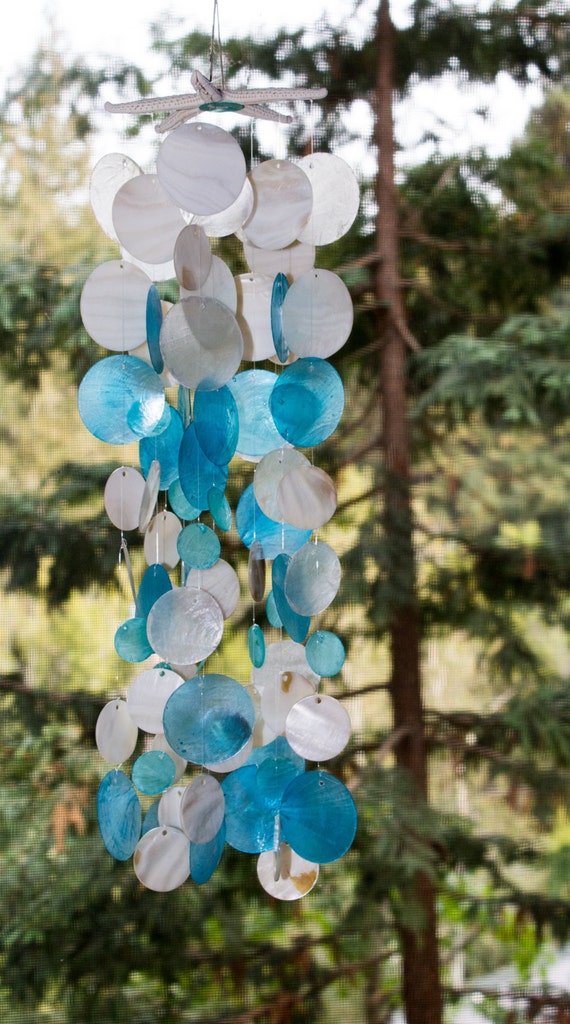 Capiz shell wind chime / Mobile