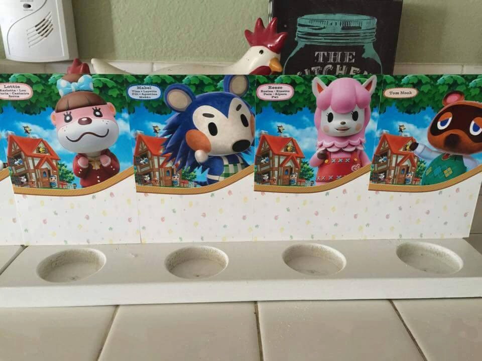 Animal Crossing Amiibo Wall Display/Stands FREE by MorsbaneGoods