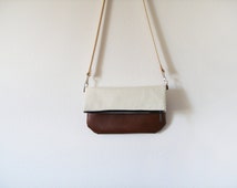 Popular items for fold over bag on Etsy