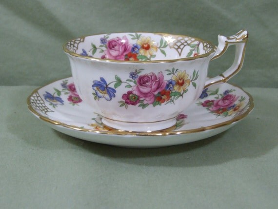 Items similar to Antique Chelsea English Porcelain Bone China Cup and ...