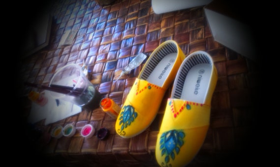 Handpainted espadrilles