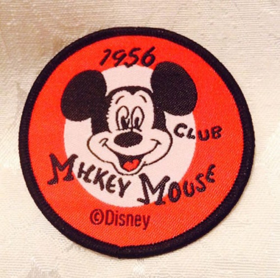 Disney Mickey Mouse Club 1956 Mouseketeer Emblem Embroidered