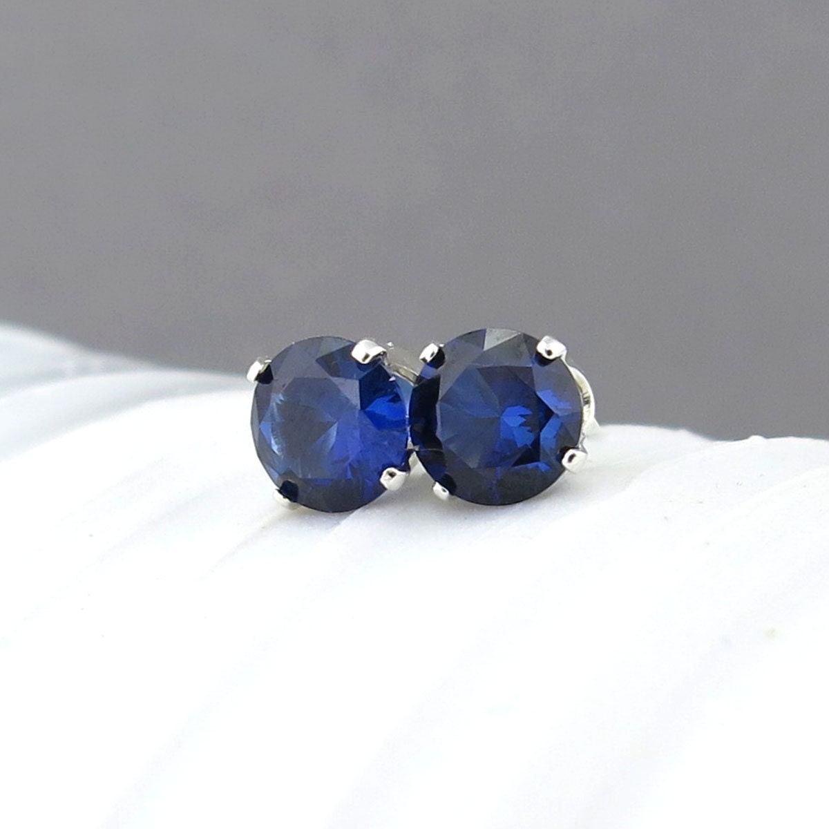 Tiny Stud Earrings Sapphire Stud Earrings Tiny Studs September
