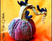 Fabric Pumpkin and Soft Sculpture Worms FFFOFG