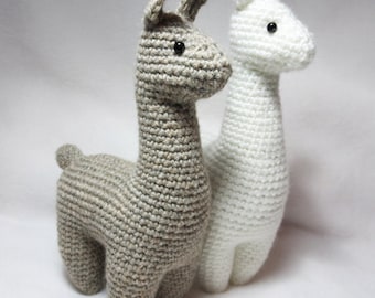 Crochet Pattern: Llama Amigurumi Plush