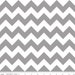 Riley Blake Medium Chevron Fabric in Gray -- 1 yard