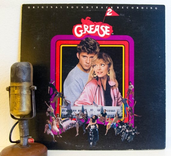 Grease 2 Vinyl Record Album 1980s Movie Musical Michelle
