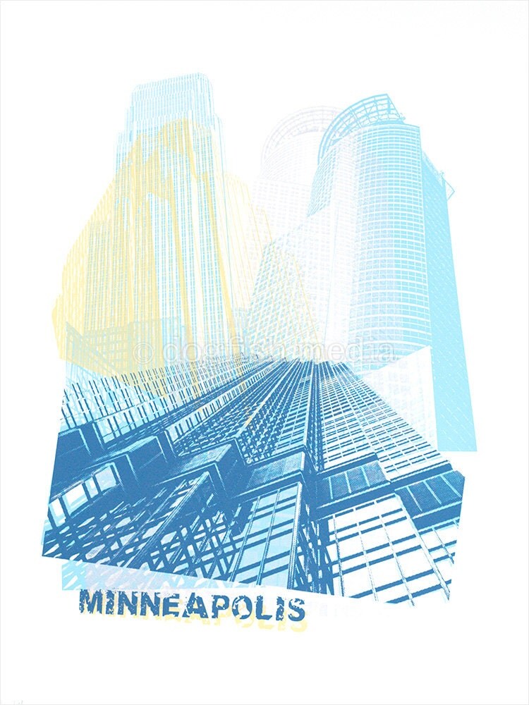 Minneapolis Screen Print Poster