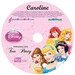 Personalized Disney Princess Tea Party CD Real Character