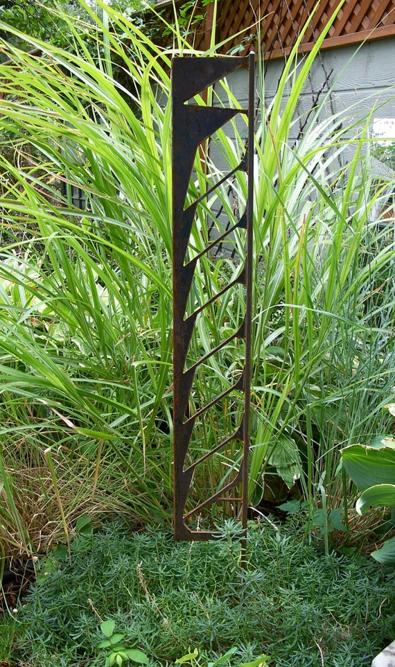 Decorative Garden Stake Unique Steel Garden Stake Made