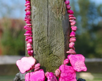 Western Rodeo Island Cowgirl Handmade Artisan Necklace