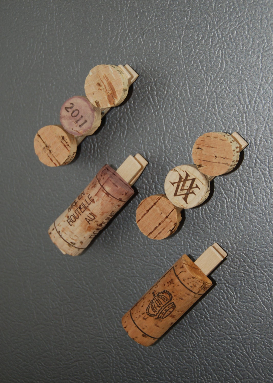 Wine Cork Clothespin by GulfCoasters on Etsy