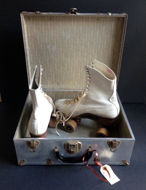 Vintage Roller Skates and Case by 1006Osage on Etsy