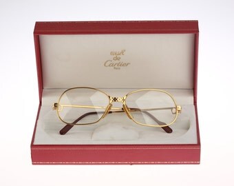 Cartier Panthere / Vintage eyeglasses / NOS / 90's legendery eyewear