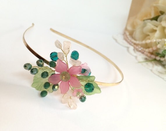 FLOWER GIRL GOLD TIARA flower girl gold tiara:
