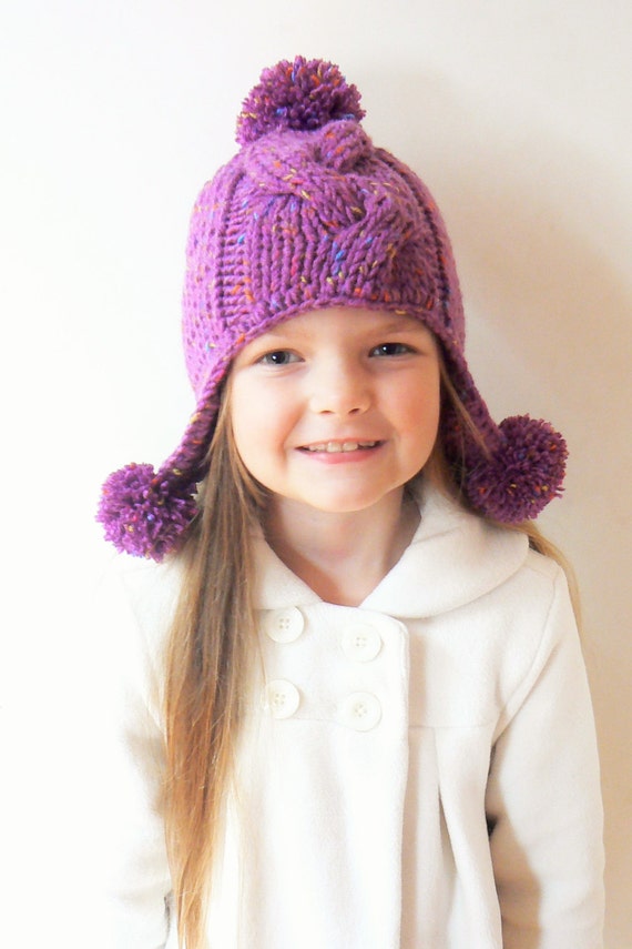 wool pom hat pom Hat, Hat, Infant Kids Pom Pom Outfit, Hat, Hat, Hat Winter Earflap