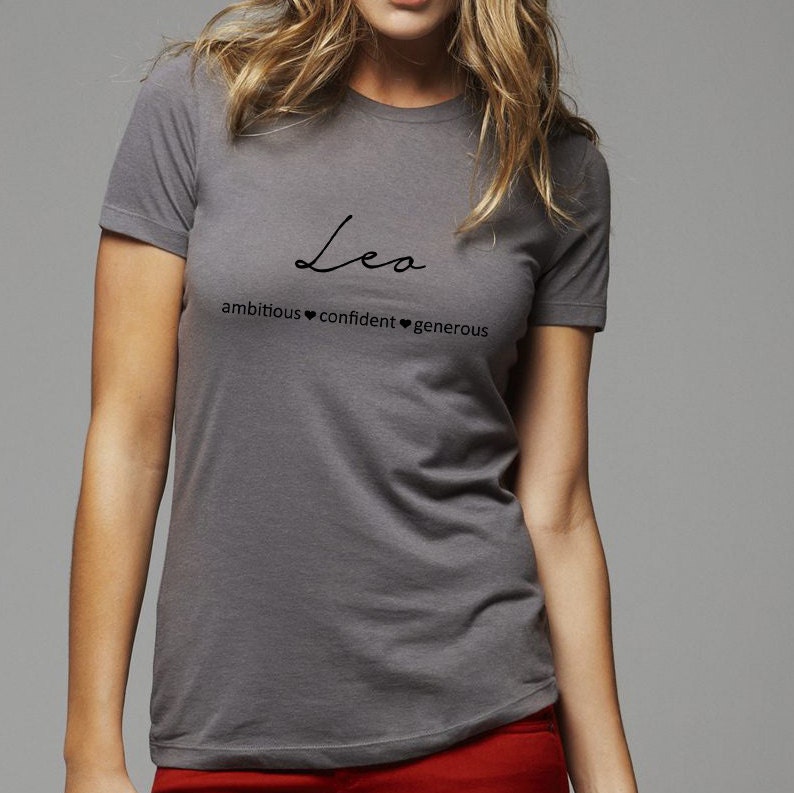 leo star sign t shirt