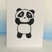 Sorry Card Cute Panda Card Miss You I'm sorry