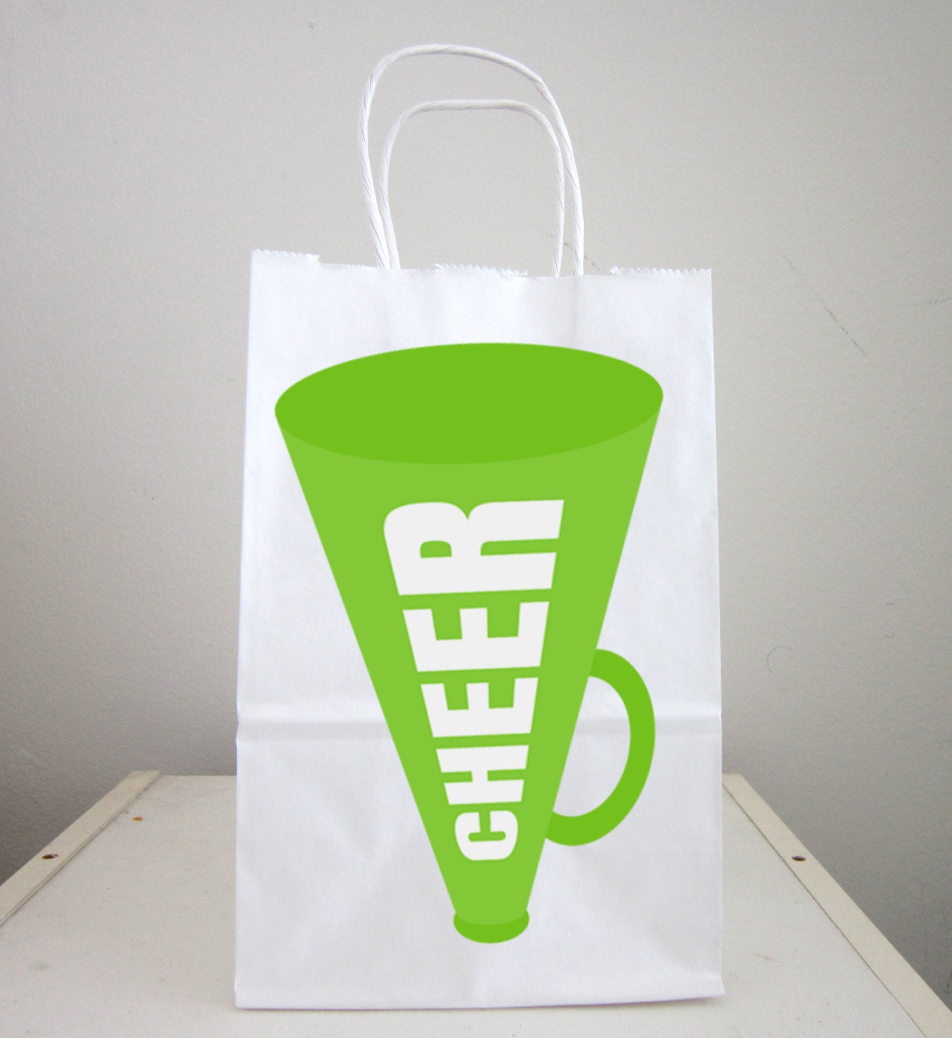 Cheerleader Megaphone Goody Bags Cheerleader Favor Bags