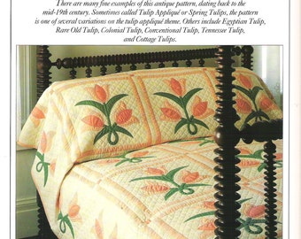 Items similar to Tulip Garden Quilt Pattern fresh cut quilts downloadable pdf on Etsy