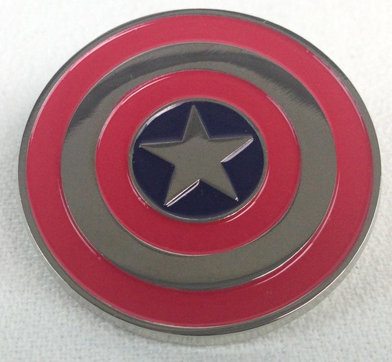 Captain America Shield Pin