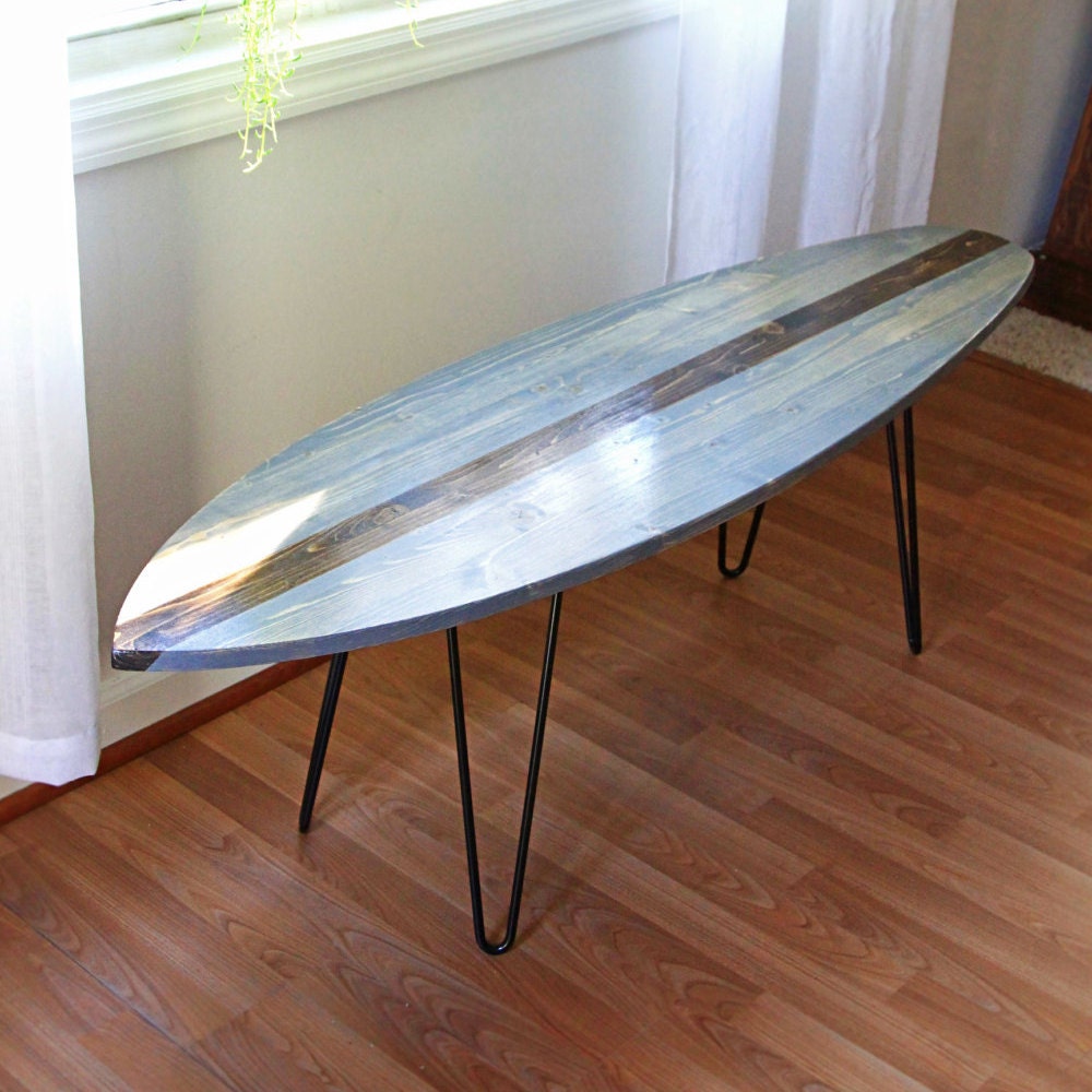 5 6 Diamond Tail Surfboard Coffee Table