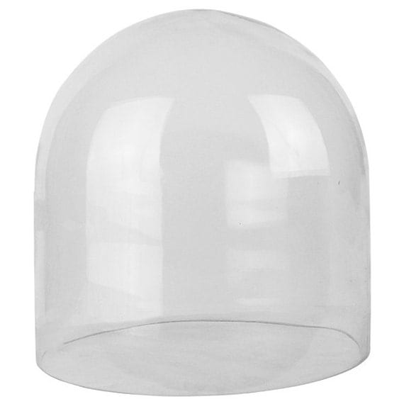 Glass Cloche Bell Dome with 12 inches Height and 12 by ModernVase