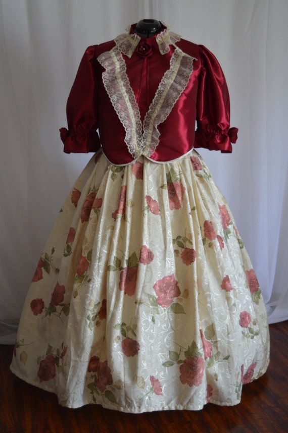 homemade victorian costume