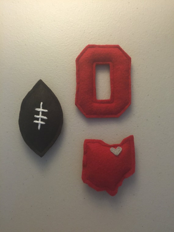 Ohio Football Cat Toys State of Ohio Football by FurballFanatic