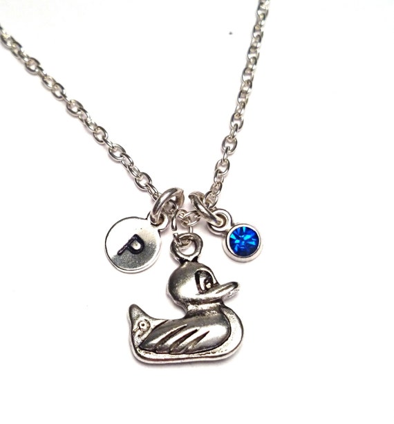 Rubber Duck Necklace Rubber Duck Jewelry by