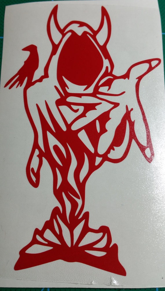 the wraith juggalo ninja vinyl sticker huge 5 year vinyl icp