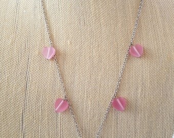 Recycled key pendant necklace