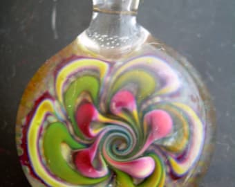 Glass Pendant Handblown Boro Glass Jewelry