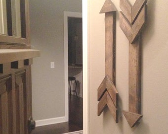 Rustic Wooden Arrow, Gallery Wall Arrow