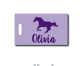 Horse...Personalized Luggage Bag Tag