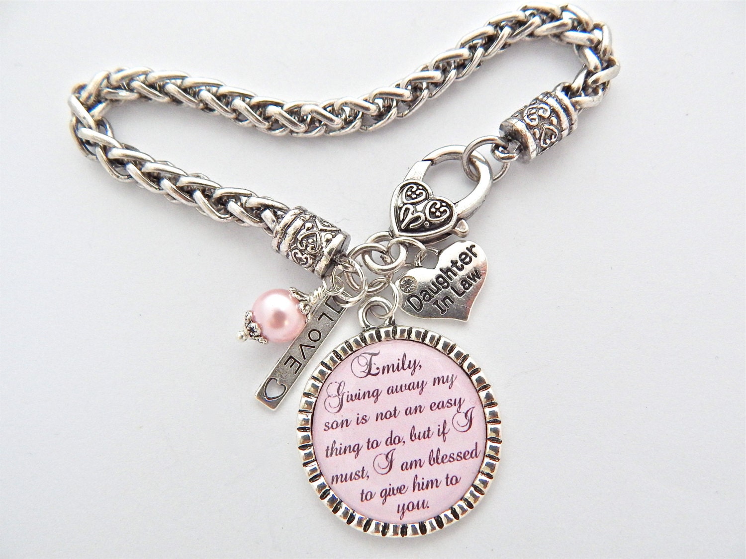 Future Daughter in Law BRACELET Daughter in Law Gift BRIDE